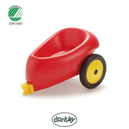 Dantoy Svanemærket Anhænger (gummihjul)