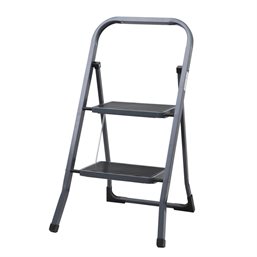 Trappestige (Basic) - Stål m/2 gummitrin