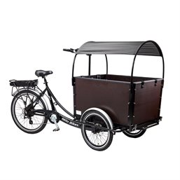 Milo Daycare Travel EL-Ladcykel til 4 børn - Standard uden åbning