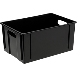 Klodskasse - sort (sæt af 10 stk.)