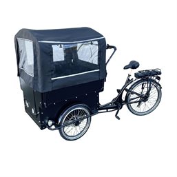 EL-ladcykel Travel 6 - inkl. kaleche og indstigning i front
