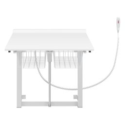 EL Puslebord R8711 - 80 x 90 cm Inkl. 2 kurve - Væghængt