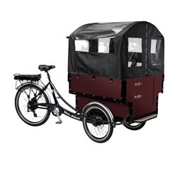 Milo XL Daycare Travel EL-Ladcykel til 6 børn - Komplet med åbning